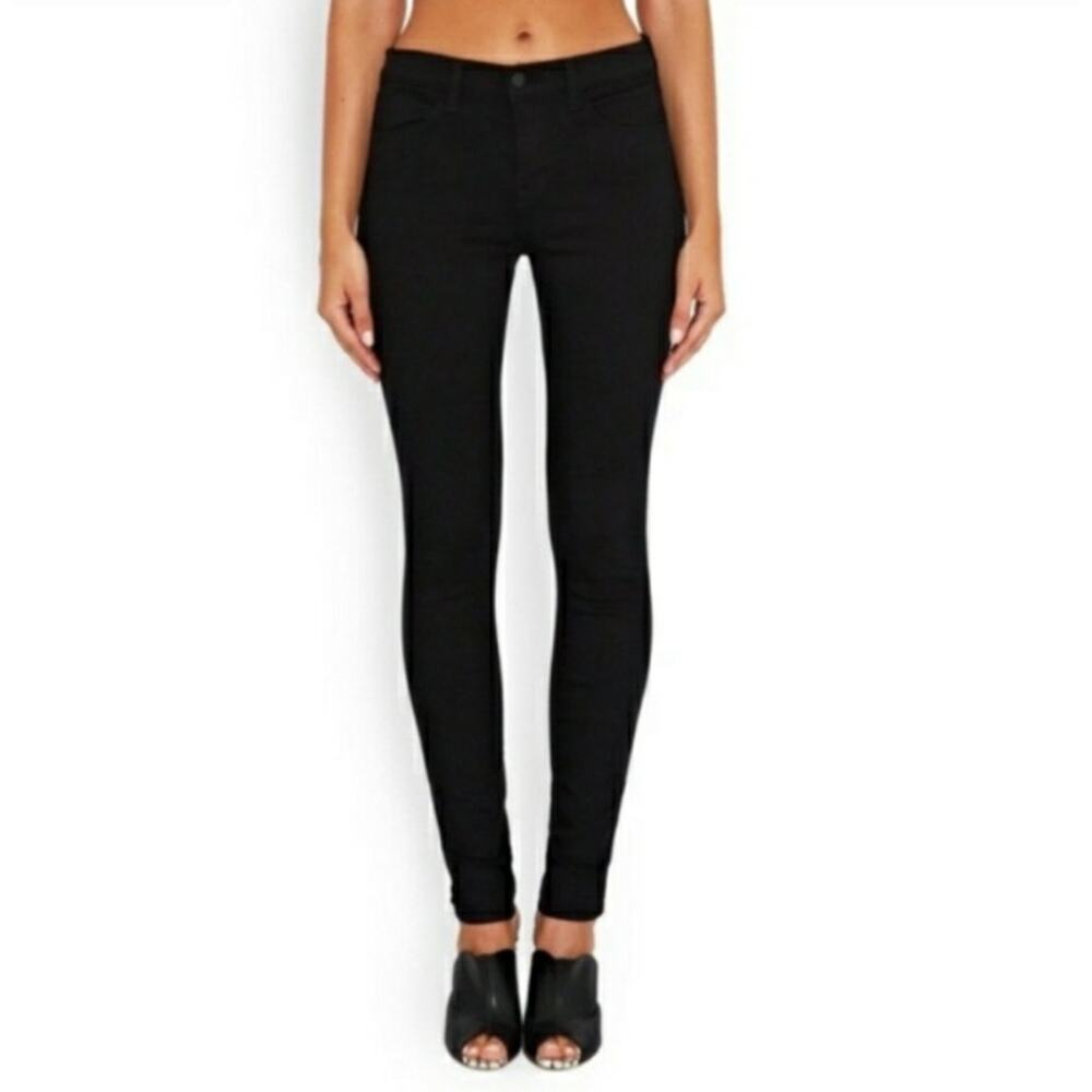 J Brand Jett Pencil Skinny Jeans Women's 26 Black